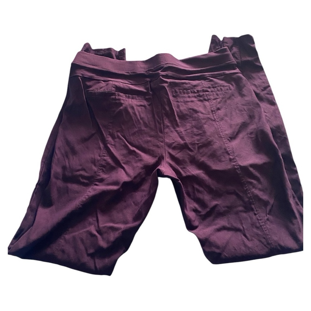 Simply Vera Vera Wang Purple Trousers with Elastic Cuffs - Picture 2 of 3